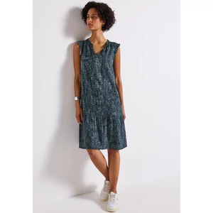 Kép 1/5 - Ruha - Viscose Tunic Dress_AOP 2507