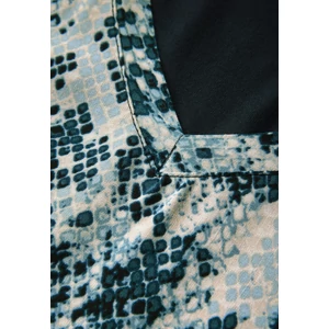 Kép 6/6 - Ing - LTD QR printed mat-mix v-neck 2507