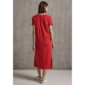 Kép 3/6 - Ruha - T-Shirt Rib Dress_solid 2506