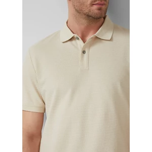 Kép 5/7 - Structured cotton polo shirt with cuffs