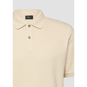 Kép 7/7 - Structured cotton polo shirt with cuffs