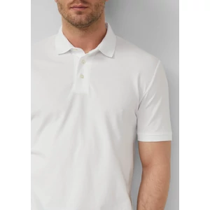 Kép 5/8 - Polo shirt in stretch cotton blend piqué