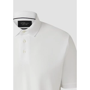 Kép 8/8 - Polo shirt in stretch cotton blend piqué