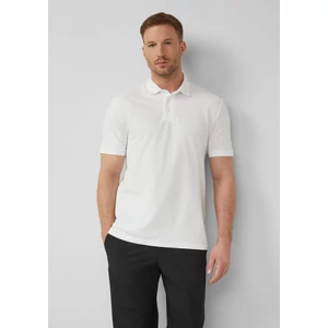 Kép 1/8 - Polo shirt in stretch cotton blend piqué