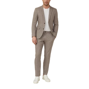 Kép 6/7 - s.O PURE: Jacket in a stretchy linen blend