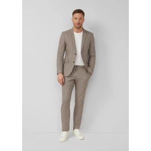 Kép 3/7 - s.O PURE: Jacket in a stretchy linen blend