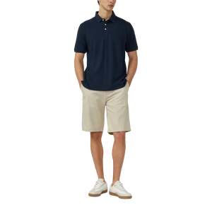 Kép 6/8 - Detroit: Relaxed fit Bermuda shorts in a linen blend