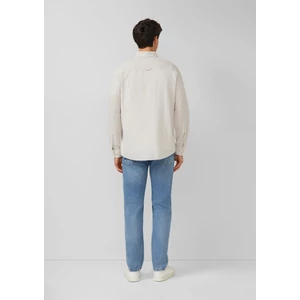 Kép 4/8 - Regular fit: linen blend shirt with stripes