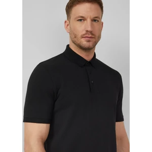 Kép 5/8 - Polo shirt in stretch cotton blend piqué