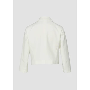 Kép 4/8 - Elegant short blazer with 3/4 sleeves