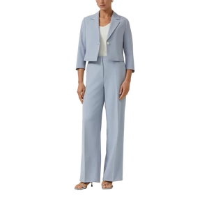 Kép 6/8 - Elegant short blazer with 3/4 sleeves