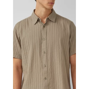 Kép 5/7 - Regular fit: short-sleeved shirt with textured stripes