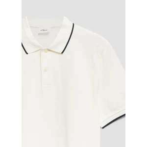 Kép 3/3 - Piqué polo shirt with contrasting details