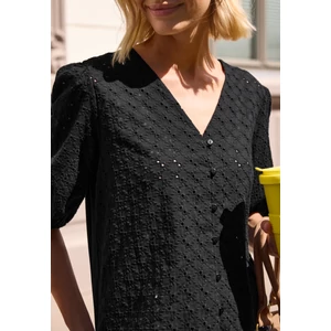 Kép 6/6 - Póló - Studio_Embroidered-mix shirt - 2607