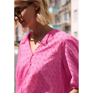Kép 6/6 - Póló - Studio_Embroidered-mix shirt - 2607