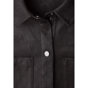 Kép 6/6 - Blúz - Velours shirtcollar blouse w p 2512