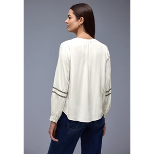 Kép 3/6 - Blúz - Tunic blouse w piping details 2601