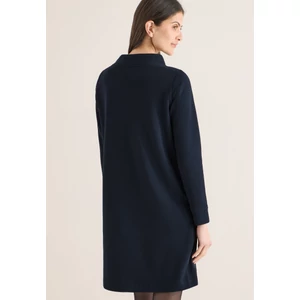 Kép 3/6 - Ruha - Solid Funnel Neck Dress 2601