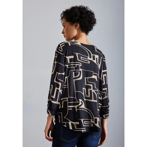 Kép 3/6 - Ing - printed shirt w.slit at neck 2501