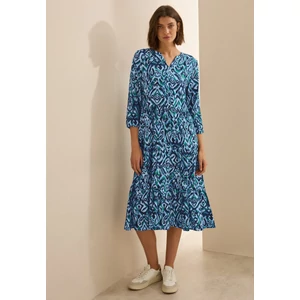 Kép 1/6 - Ruha - Multicolor Print Dress 2503