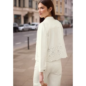 Kép 2/6 - Blézer és dzseki indoor - Studio Style,Overshirt,ecru em - 2604