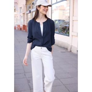 Kép 1/6 - Blúz-Ing - LTD QR_ Studio_Buttoned roundn - 26FS