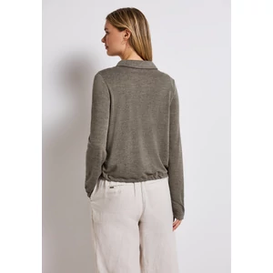 Kép 3/6 - Ing - fake linen short jacket 2506
