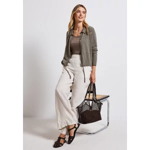 Kép 1/6 - Ing - fake linen short jacket 2506