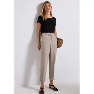 Kép 4/6 - Nadrág - Paperbag Melange HW Slim Leg 2506