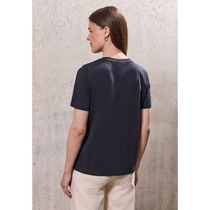 Kép 3/6 - Póló - basic partprint shirt 2505