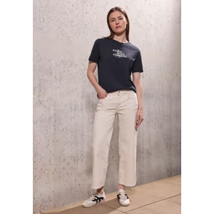 Kép 4/6 - Póló - basic partprint shirt 2505