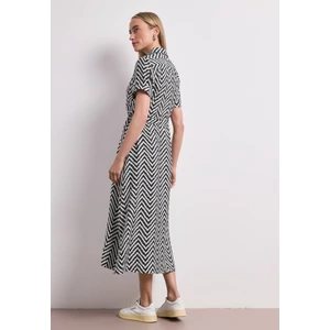Kép 2/6 - Ruha - EOS_Maxi Viscose Shirt Dress_A - 2606