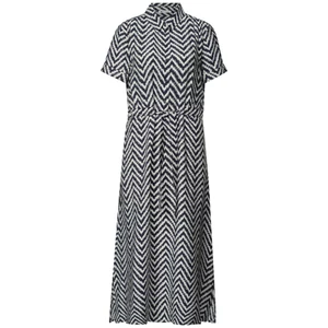 Kép 3/6 - Ruha - EOS_Maxi Viscose Shirt Dress_A - 2606