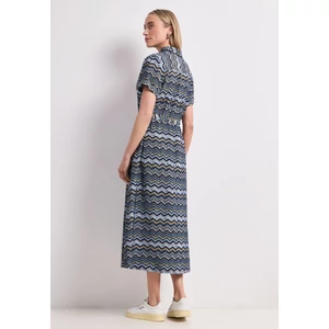 Kép 2/5 - Ruha - EOS_Maxi Viscose Shirt Dress_A - 2606