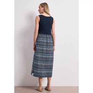 Kép 2/5 - Ruha - EOS_Mat Mix Dress_AOP - 2606