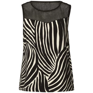 Kép 4/6 - Ing - printed top w.mesh yoke - 2606