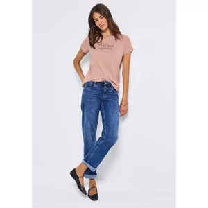 Kép 4/6 - Ing - basic wording print shirt 2507