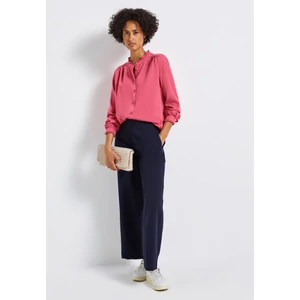 Kép 4/6 - Blúz - Washed tunic blouse w frill de 2507