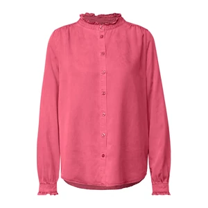 Kép 5/6 - Blúz - Washed tunic blouse w frill de 2507