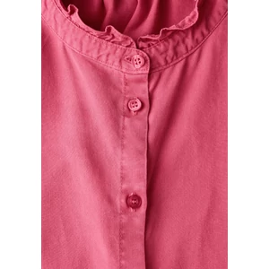 Kép 6/6 - Blúz - Washed tunic blouse w frill de 2507