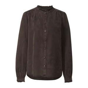 Kép 5/6 - Blúz - Washed tunic blouse w frill de 2507