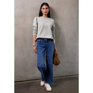 Kép 4/7 - Pulóver - Studio Sweatshirt w.Gathered S 2507