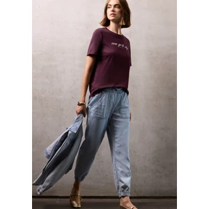 Kép 4/6 - Póló - faded wording shirt 2507