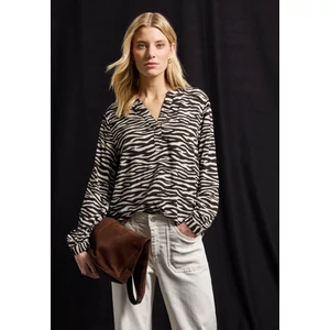 Kép 1/6 - OTLT Blúz - LTD QR Splitneck tunic blouse 2509 WS02