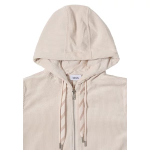 Kép 6/6 - Blézer és dzseki indoor - TOS Cord Jacket w. Hoody 2509 WS02