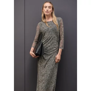 Kép 1/5 - OTLT Ruha - Mesh Dress_AOP 2509 WS02