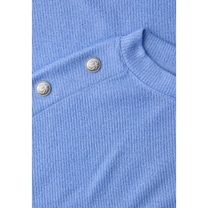 Kép 6/6 - Ing - knit look shirt w.deco buttons 2602