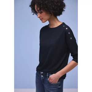 Kép 1/6 - Ing - knit look shirt w.deco buttons 2602