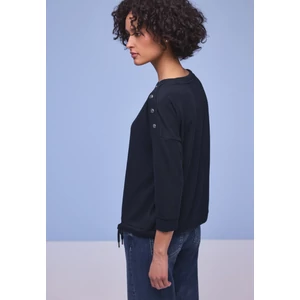 Kép 3/6 - Ing - knit look shirt w.deco buttons 2602
