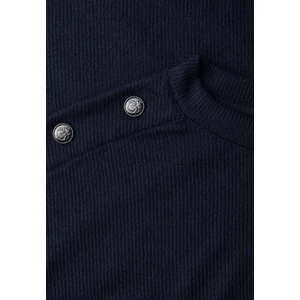 Kép 6/6 - Ing - knit look shirt w.deco buttons 2602